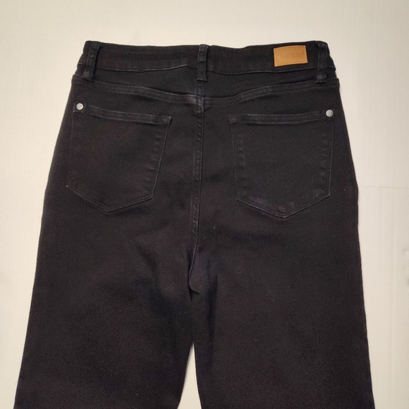 Judy Blues Black Denim Jeans Junior Size 9/29 Straight Leg - Picture 6 of 10